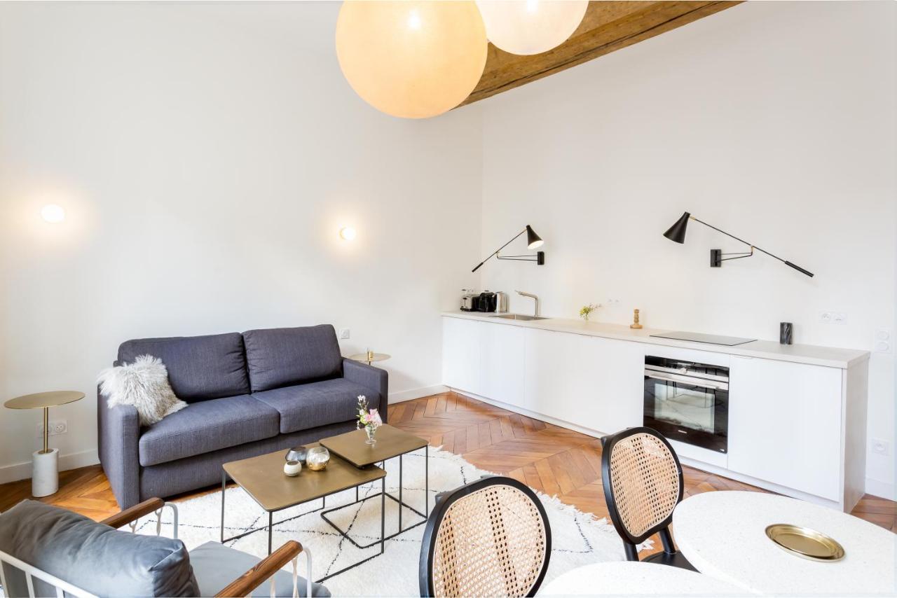 Habitat Parisien - 1Br-1Ba - Bourse Montorgueil Apartment Exterior foto